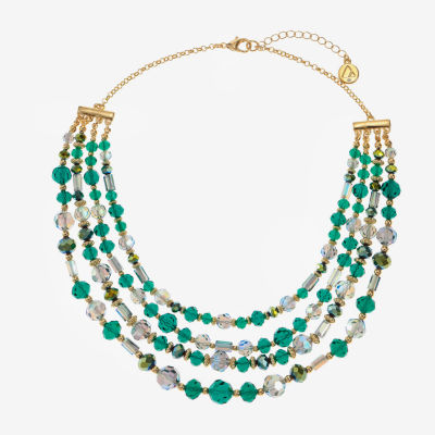 Liz Claiborne Womens 17 Inch Collar Necklace