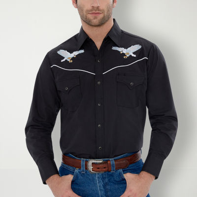 Ely Cattleman Western Mens Long Sleeve Shirt