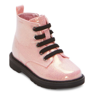 Thereabouts Toddler Girls Lil Reese Flat Heel Combat Boots