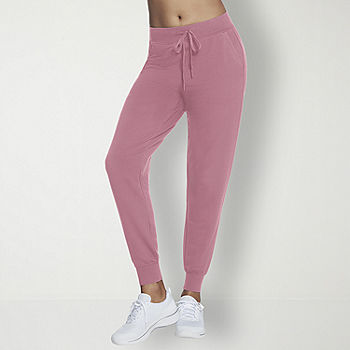 New! Skechers Womens Mid Rise Stretch Fabric Jogger Pant