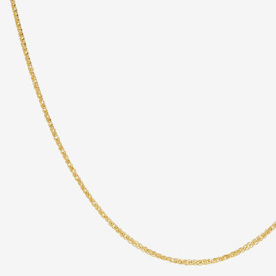 14K Gold 18-20 Inch Hollow Link Chain Necklace