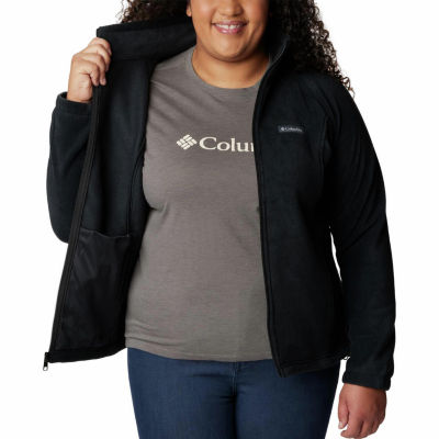 Columbia Benton Springs Womens Plus Fleece Lightweight Jacket