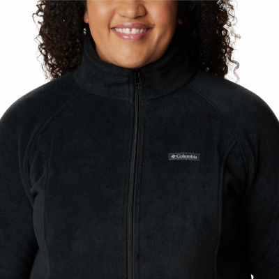 Columbia Benton Springs Womens Plus Fleece Lightweight Jacket