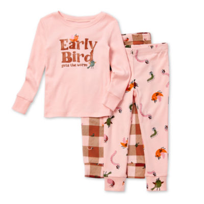 Sanctuary Brushed Baby Terry Henley Top & Jogger Pajama Set