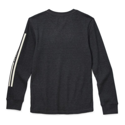 Thereabouts Little & Big Boys Crew Neck Long Sleeve Thermal Top