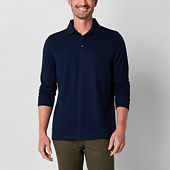 Jcpenney long hotsell sleeve polo shirts