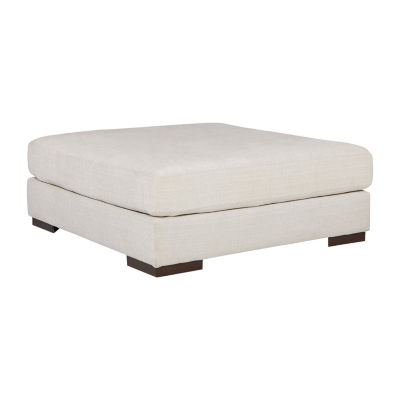 Signature Design by Ashley® Lyndeboro Cushioned Upholstered Ottoman
