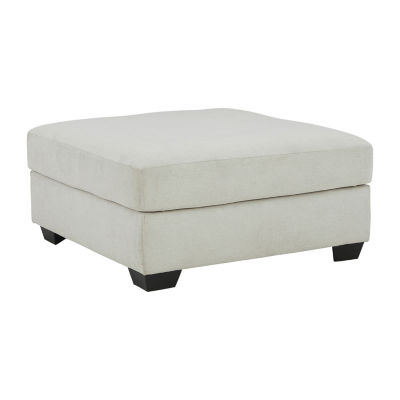 Signature Design by Ashley® Lowder Cushioned Upholstered Ottoman