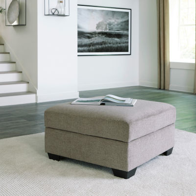 Signature Design by Ashley Creswell Upholstered Storage Ottoman