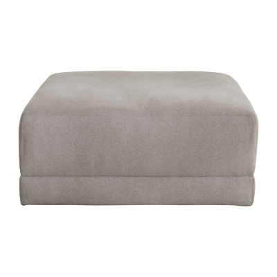 Signature Design by Ashley Katany Cushioned Upholstered Ottoman