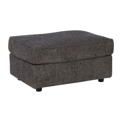 Signature Design by Ashley Cascilla Upholstered Ottoman