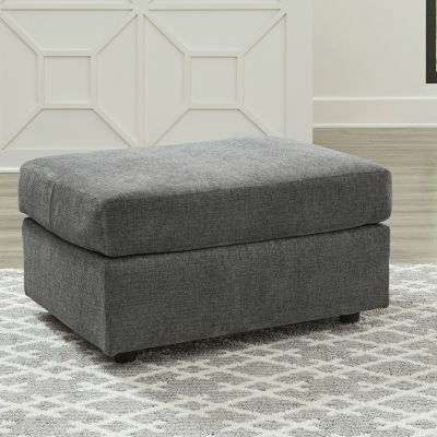 Signature Design by Ashley Stairatt Upholstered Ottoman