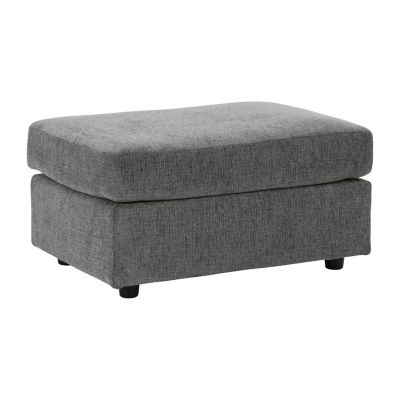 Signature Design by Ashley Stairatt Upholstered Ottoman