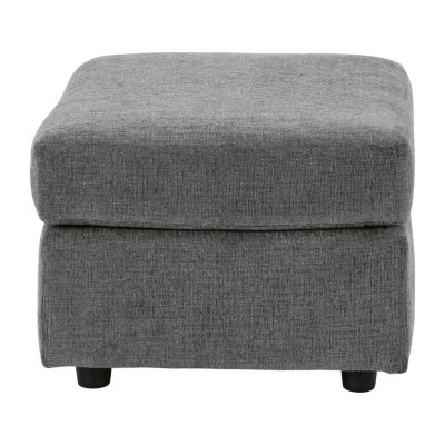 Signature Design by Ashley Stairatt Upholstered Ottoman