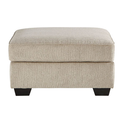 Signature Design by Ashley Decelle Upholstered Ottoman