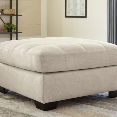 Signature Design by Ashley® Falkirk Cushioned Upholstered Ottoman