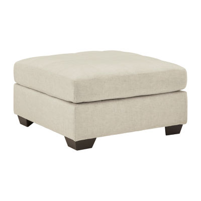Signature Design by Ashley® Falkirk Cushioned Upholstered Ottoman