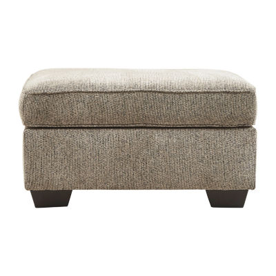 Signature Design by Ashley Mccluer Upholstered Ottoman