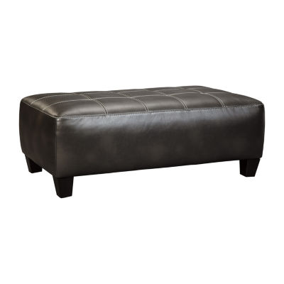 Signature Design by Ashley Nokomis Upholstered Ottoman