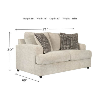 Signature Design by Ashley® Soletren Track-Arm Loveseat