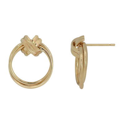 14K Gold Drop Earrings