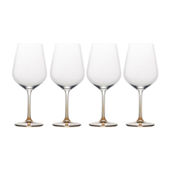 Home Expressions 4-pc. Acrylic Wine Glass, Color: Clear - JCPenney