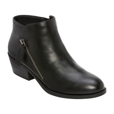 Arizona Womens Emmy Stacked Heel Booties - JCPenney