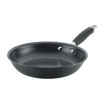 KitchenAid Hard Anodized 8.25 and 10 Nonstick Frying Pan Set, Onyx Black  
