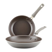 Best Buy: Rachael Ray Cucina 2-Piece Skillet Set Lavender Purple 16786