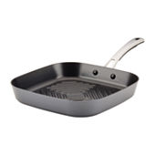 Best Buy: KitchenAid Hard-Anodized Induction Nonstick Square Grill Pan,  11.25-Inch, Matte Black Matte Black 80126