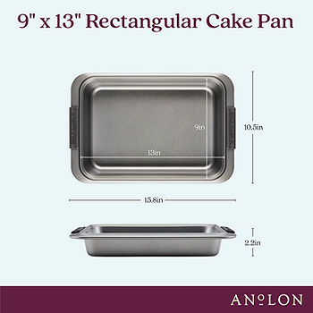  9 x 13 Stainless Steel Cake Bake Pan: Rectangular Cake