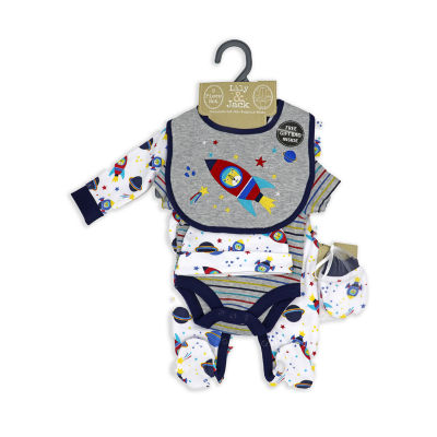 3 Stories Trading Company Baby Boys 5-pc. Baby Clothing Set