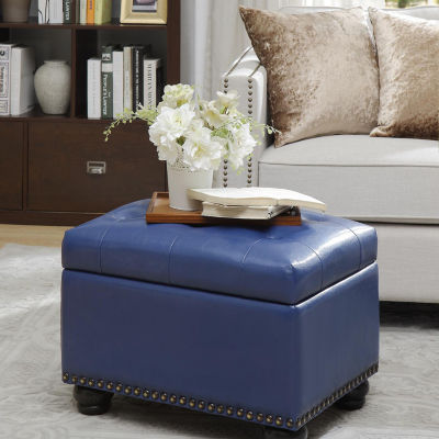 Designs4comfort 5th Avenue Tufted Storage Ottoman