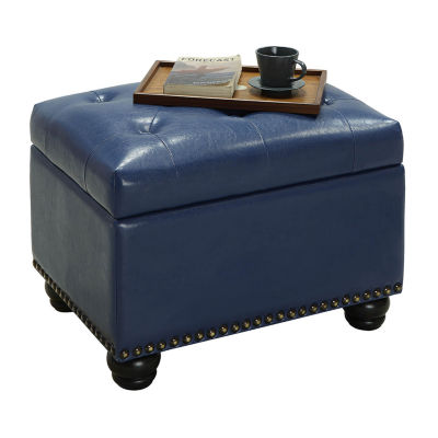 Designs4comfort 5th Avenue Tufted Storage Ottoman