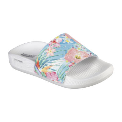 skechers slides for women's