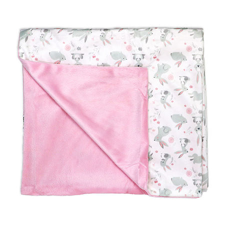 3 Stories Trading Company Minky Baby Blanket, One Size, Pink