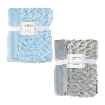 3 Stories Trading Company 2-pc. Plush Baby Blanket