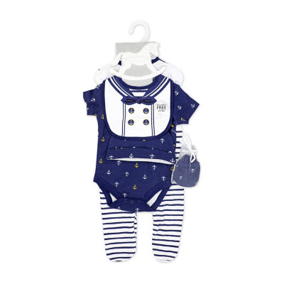 3 Stories Trading Company Baby Boys 5-pc.Layette Set