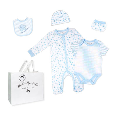 3 Stories Trading Company Baby Boys 5-pc. Layette Set