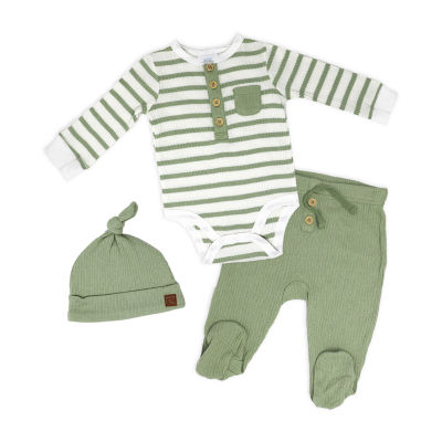 3 Stories Trading Company Baby Boys 3-pc. Layette Set