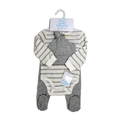 3 Stories Trading Company Baby Boys 3-pc. Layette Set