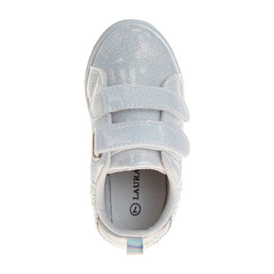 Laura Ashley Girls Round Closed Toe Slip-On Shoe