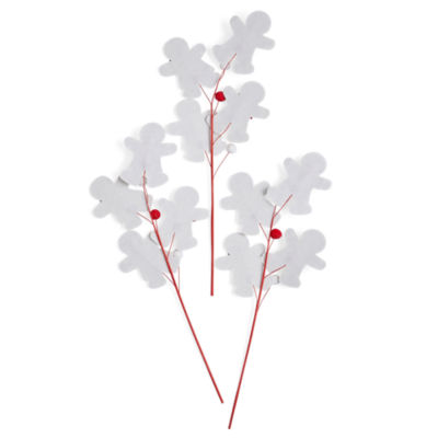 North Pole Trading Co. Gingerbread Set 3-pc. Christmas Ornament