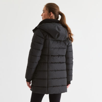 Canada Weather Gear Womens Hooded Water Resistant Heavyweight Parka