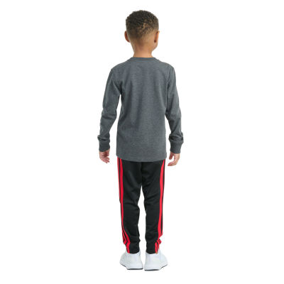 adidas Little Boys 2-pc. Pant Set