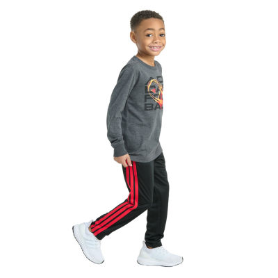 adidas Little Boys 2-pc. Pant Set