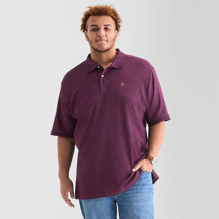 Uspa U.s. Polo Assn. Big And Tall Mens Classic Fit Short Sleeve Polo Shirt In Purple