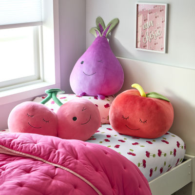Fruit of the Loom Beet Throw Pillow