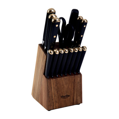 Martha Stewart Lockton 16-pc. Knife Block Set