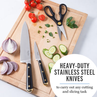 Martha Stewart Lockton 16-pc. Knife Block Set